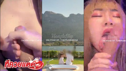 คลิปหลุด Hongteskykub น้องฮ่องเต้ชวนน้องเอิร์น ariay มาเล่นเซ็กส์ทอยเสียวๆเอาควยปลอมแหย่หีจนเสร็จ แล้วค่อยก็ไปนั่งโม๊คควยจนน้ำแตก